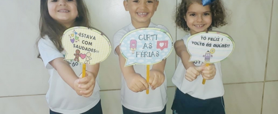 Volta às aulas - 2º semestre 2019